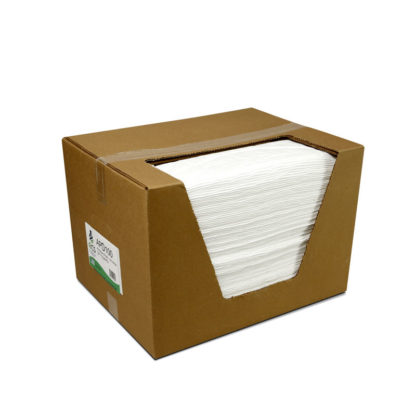 Absorbent Pads - White Oil-Only - 100 Boxed